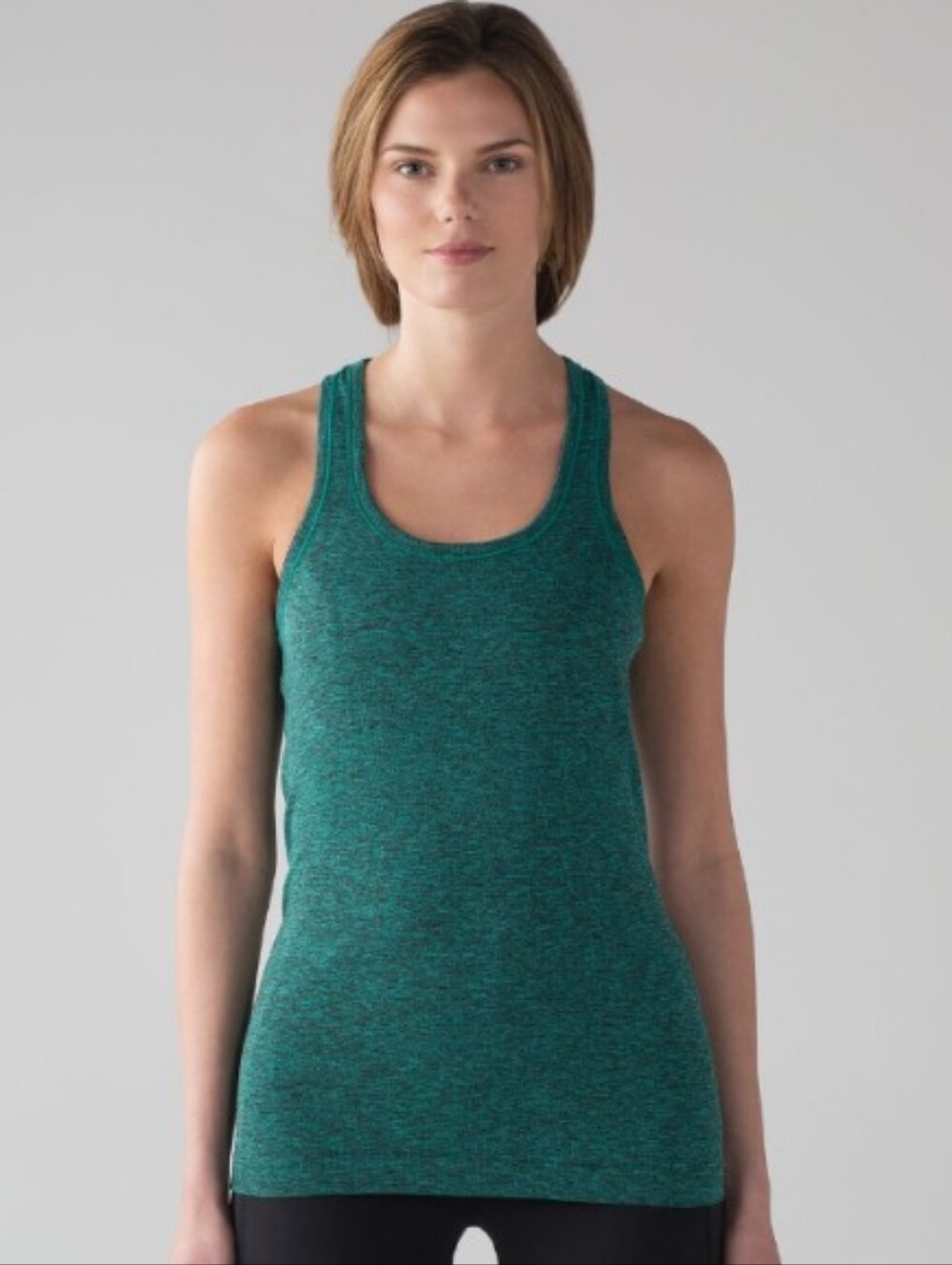 lululemon athletica Teal Space-Dye Racerback Tank